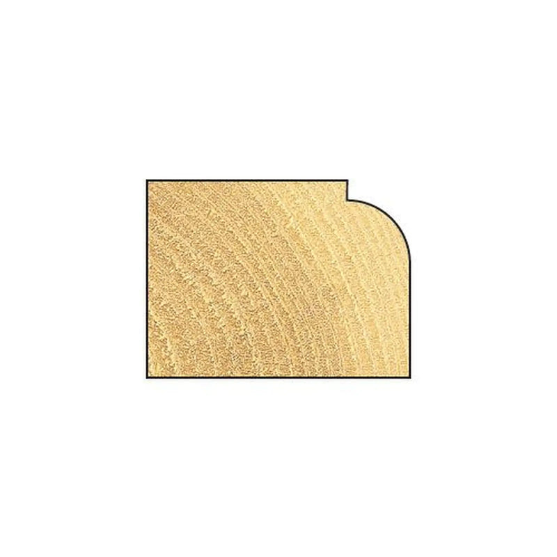 Trend C126X1/4TC - Rounding over 4.8mm radius x 12.7mm cut