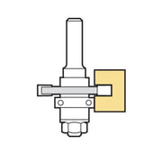 Trend C158X1/2TC - Tongue and groover set 41mm diameter