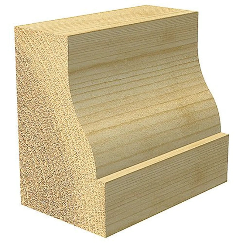 Trend C151X1/4TC - Vertical panel 22mm radius