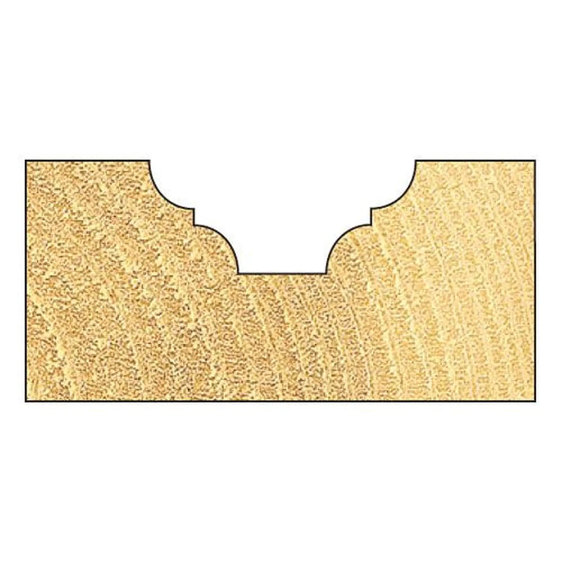 Trend C131X1/4TC - Broken ogee 2.4mm radius