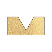 Trend C043X1/4TC - Chamfer V groove cutter angle=60 degrees