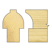 Trend C270X1/4TC - Sash bar ovolo joint cutter 10mm radius