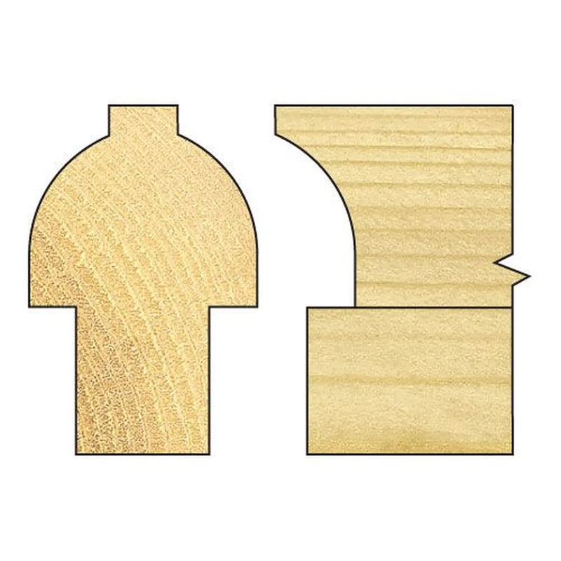 Trend C270X1/4TC - Sash bar ovolo joint cutter 10mm radius