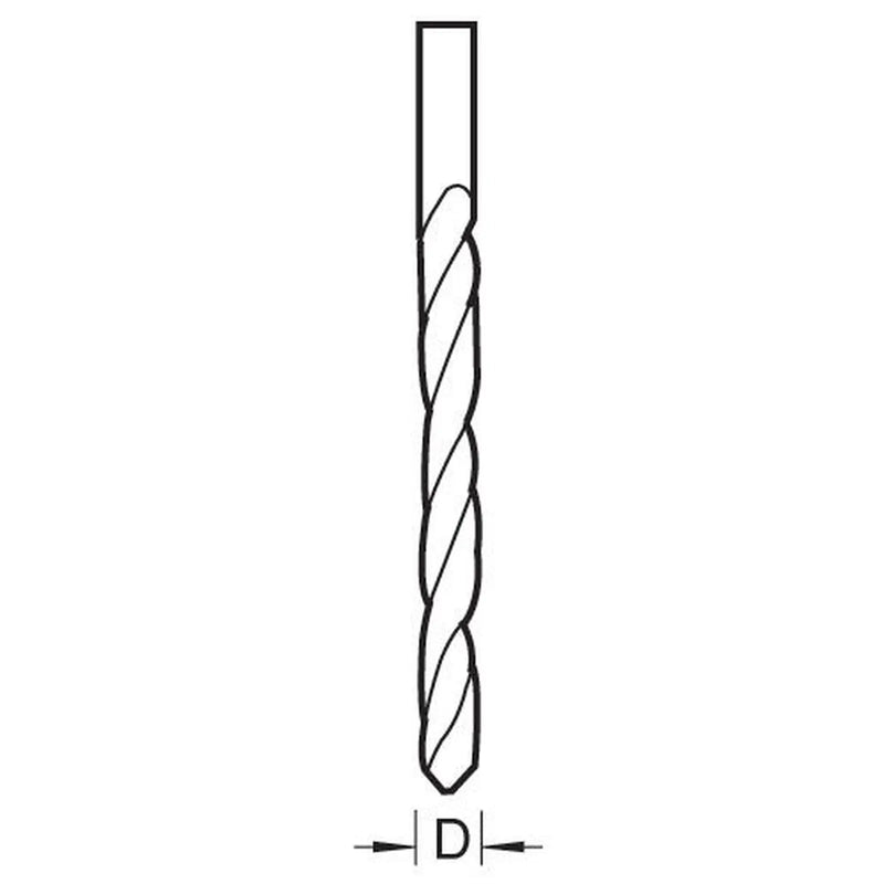 SNAP/DB9L/5 - Trend Snappy 9/64 long drill five pack