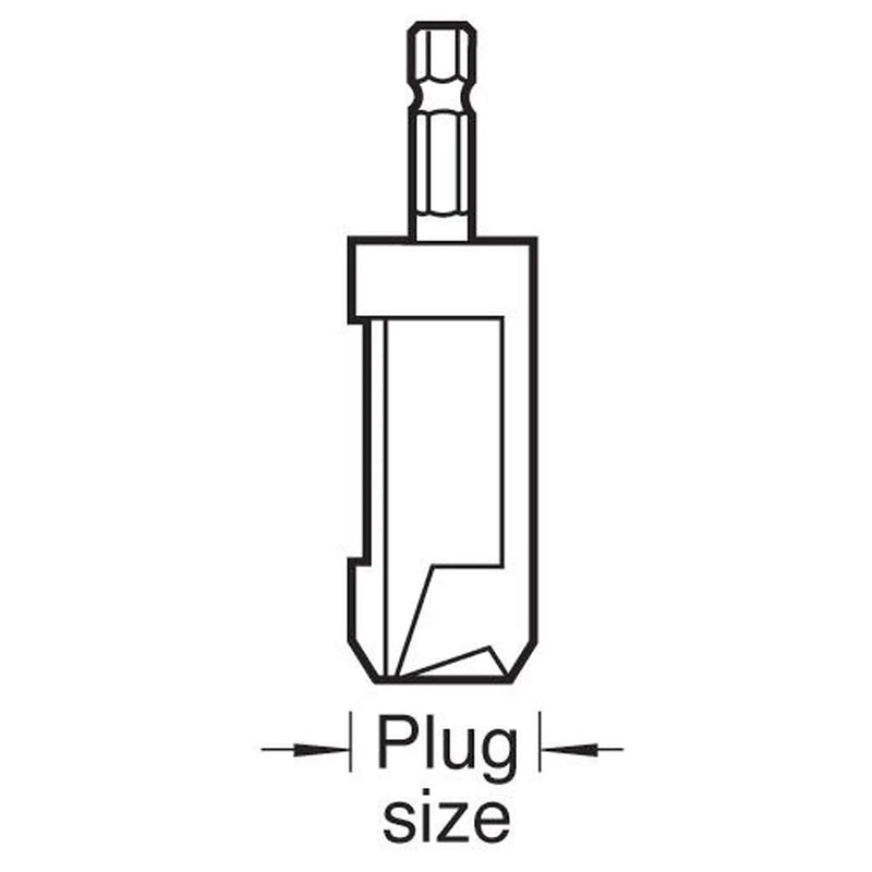 SNAP/PC/10T - Trend Snappy tube plug cutter 10mm