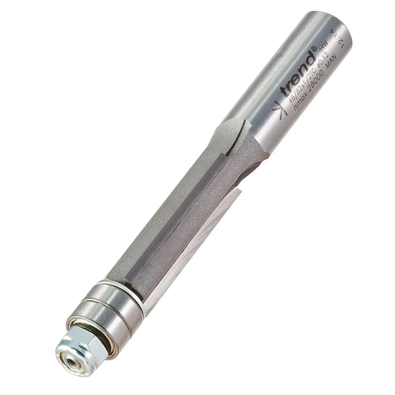 Trend 46/82X1/2TC - Trimming cutter 12.7mm diameter