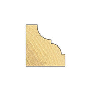 Trend C105X1/4TC - Self guided broken ogee quirk R6.3mm