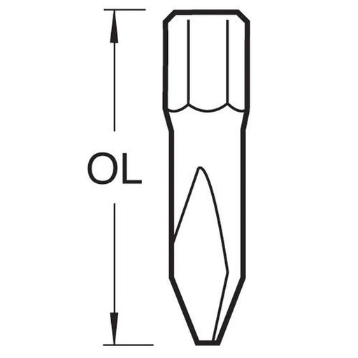 SNAP/IS45/3 - Trend Snappy 25mm bit slot 4.5mm 3pk