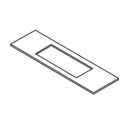Trend WP-LOCK/T/105 - Lock Template 13mm x 72mm faceplate