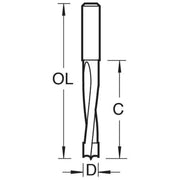 Trend C174X8MMTC - Dowel drill 5mm x 35mm cut