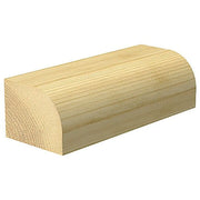 Trend 7E/2X1/4TC - Pin guided round over cutter