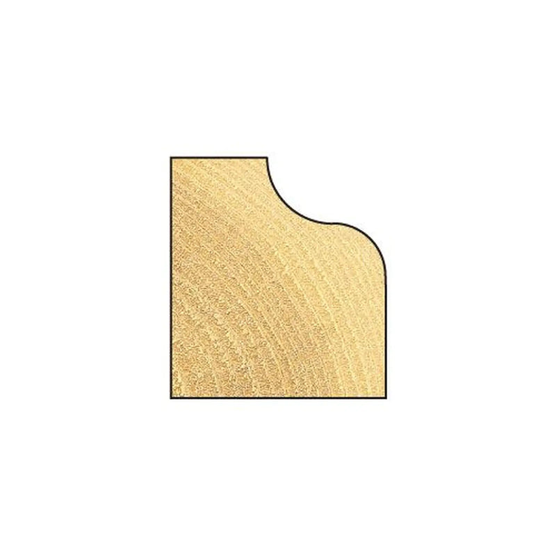 Trend C098X1/4TC - Self guided ogee 5mm radius