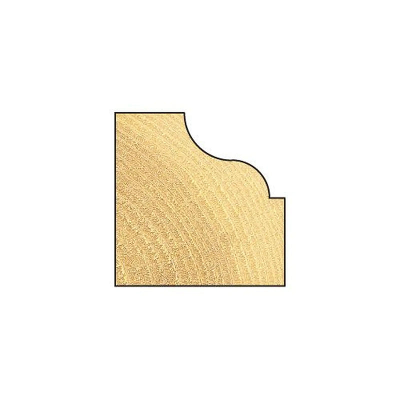 Trend C098X1/4TC - Self guided ogee 5mm radius