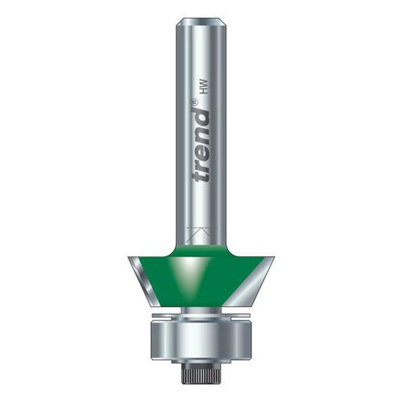 Trend C119X1/4TC - Self guided bevel trim angle=65 degrees
