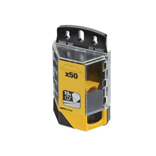 DEWALT Hand Tools Carbide Utility Blades (Dispenser of 50)