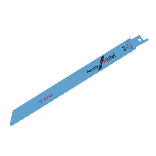 Bosch Powertool Accessories S 1122 BF Flexible for Metal Reciprocating Saw Blade 225mm 14 TPI (Pack 100)