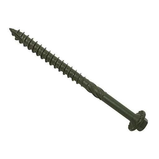 ForgeFix Timber Fixing Screws Green Treated 6.3 x 65mm Bag 20