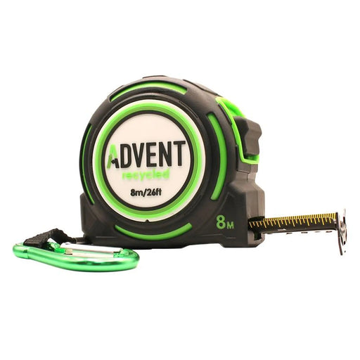 Advent Recycled Tape Measure 8m/26ft (32mm Width)