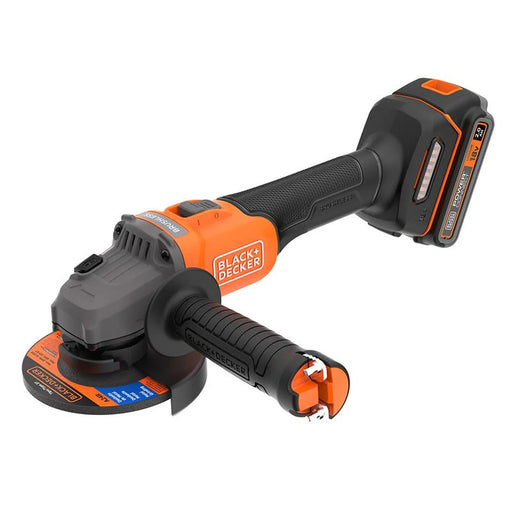 BLACK + DECKER BCG6L8D13 POWERCONNECT™ Brushless Angle Grinder 18V 1 x 2.0Ah Li-ion