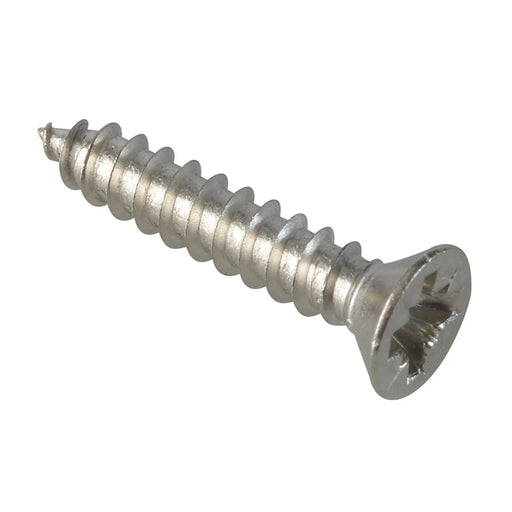 ForgeFix Self-Tapping Screw Pozi Compatible CSK A2 SS 3/4in x 6 ForgePack 35