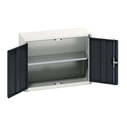 Bott Verso Economy Wall Cupboard 1 Shelf 800mm Anthracite Grey