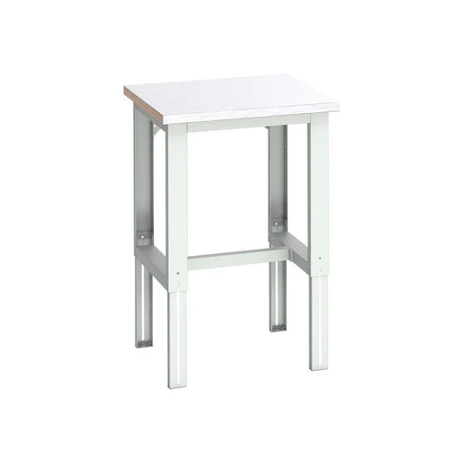 Bott Cubio Adjustable Bench, Steel Clad Top 750 x 750mm