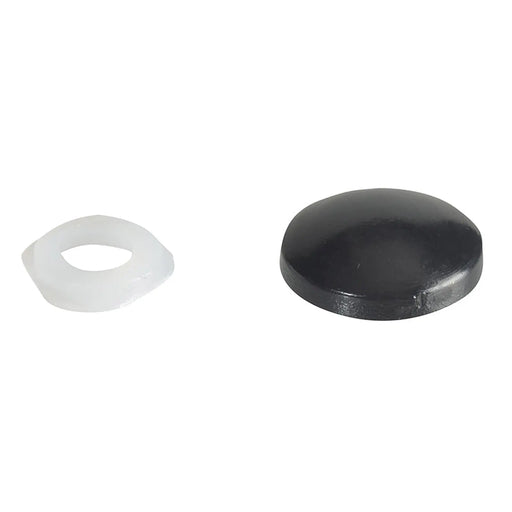 ForgeFix Domed Cover Cap Black No. 6-8 ForgePack 20