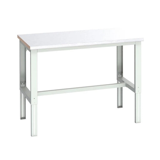 Bott Cubio Adjustable Bench, Steel Clad Top 1500 x 900mm