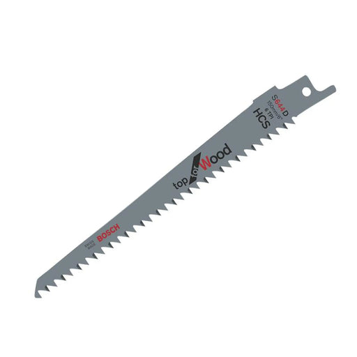 Bosch Powertool Accessories S 644 D Top for Wood Reciprocating Saw Blade 150mm 6 TPI (Pack 100)