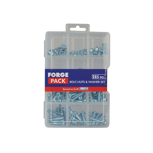 ForgeFix Bolt Nut & Washer Kit ForgePack 285 Piece