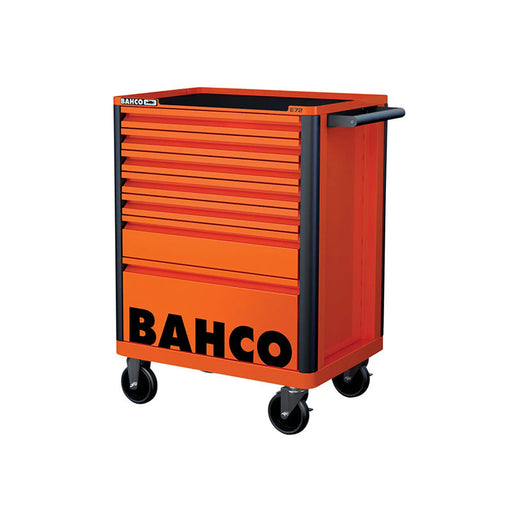 Bahco 1472K7 26in E72 Storage HUB Tool Trolley with 7 Drawers Orange