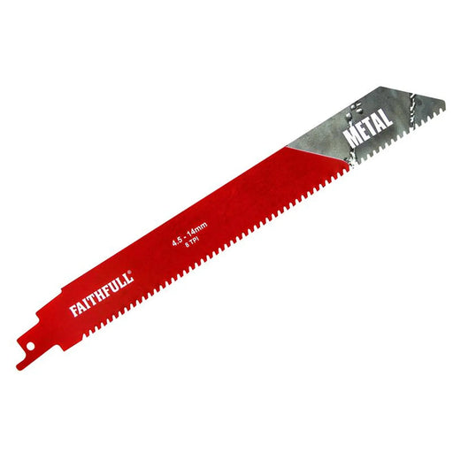Faithfull S1130HM Metal Carbide Sabre Saw Blade 228mm x 8 TPI