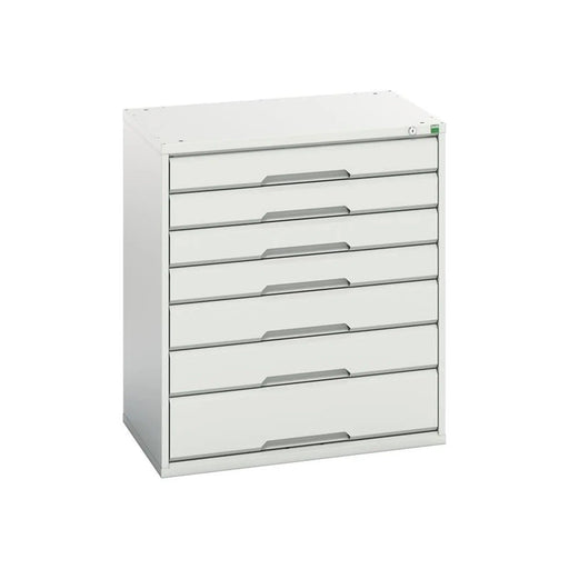 Bott Verso 7 Drawer Cabinet 800 x 900mm Light Grey
