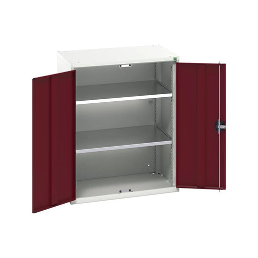 Bott Verso 2 Shelf Cupboard 800mm Crimson Red