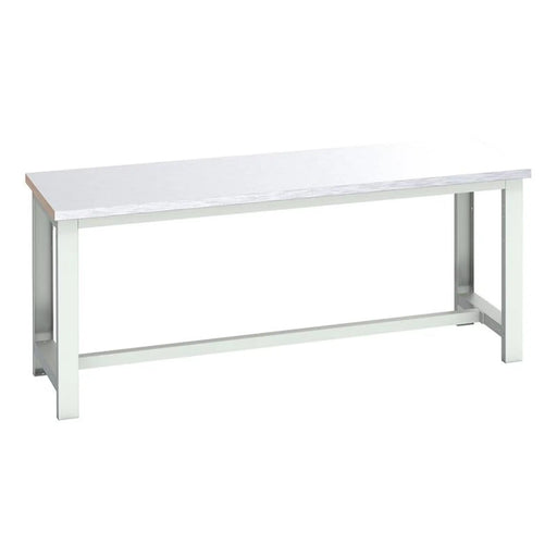 Bott Cubio Basic Bench, Steel Clad Top 2000 x 750mm