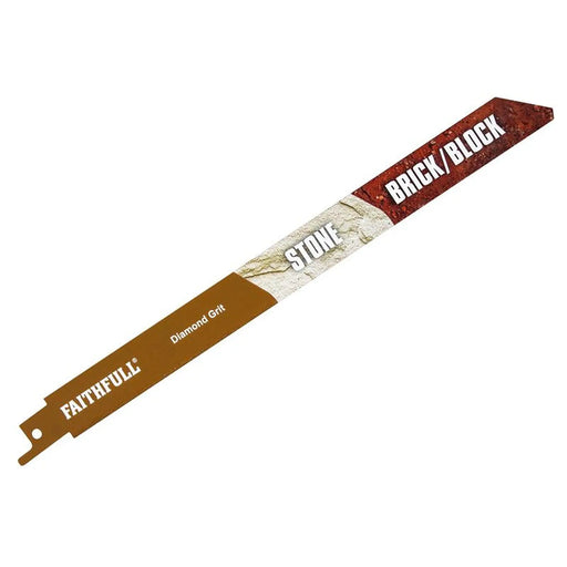 Faithfull S1750RD Faithfull Diamond Grit Sabre Saw Blade 228mm