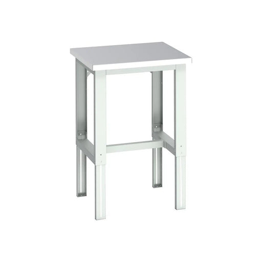 Bott Cubio Adjustable Bench, Stainless Steel Clad Top 750 x 750mm