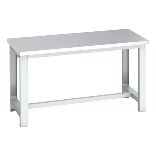 Bott Cubio Basic Bench, Stainless Steel Clad Top 1500 x 750mm