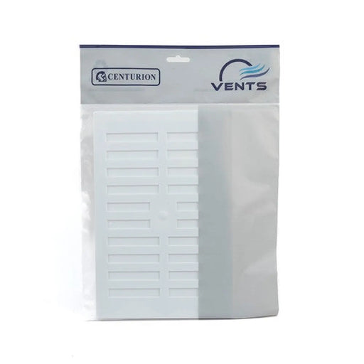 Centurion Ps 9X6 White Adjustable Vent W/Flyscreen