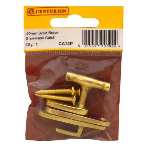 Centurion 40mm PB Solid Brass Showcase Catch