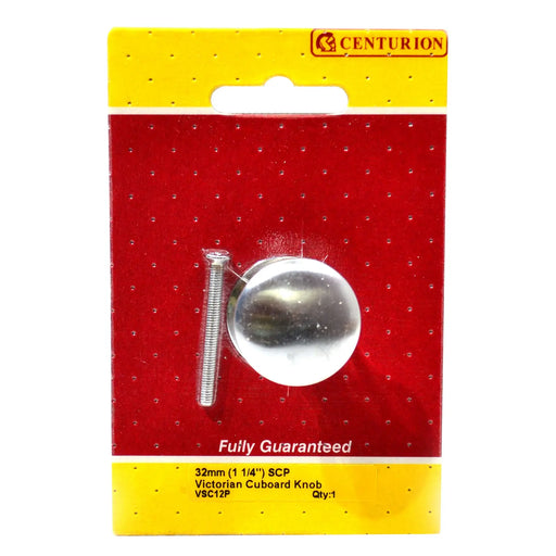 Centurion 32Mm 1 1/4"Scp Victorian Cupboard Knob