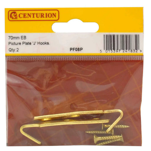 Centurion 60mm E/B Picture Plate J Hooks
