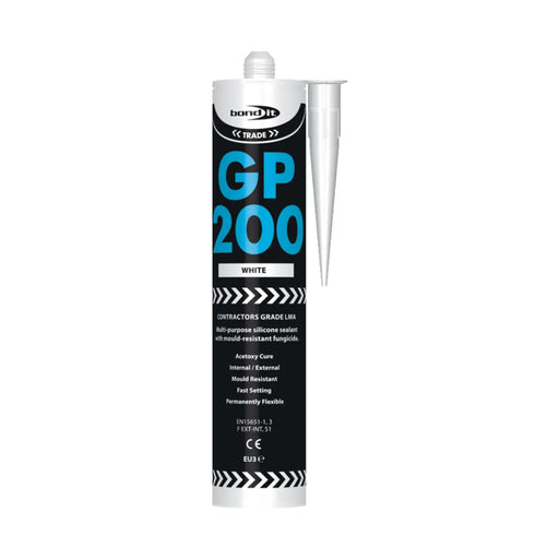 Bond-It GP200 Silicone Sealant White