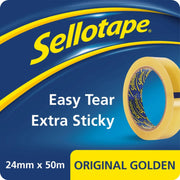 Sellotape Original Golden Tape 24mm x 35m