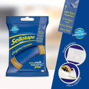 Sellotape Original Golden Tape 24mm x 35m