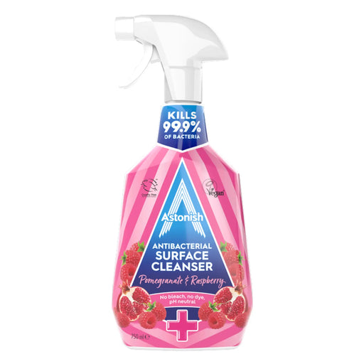 Astonish Antibacterial Surface Cleanser 750ml Pink