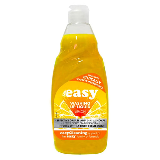 Easy Washing Up Liquid 500ml Lemon Dazzle