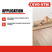 Evo-Stik Sticks Like Sh*t 290ml White