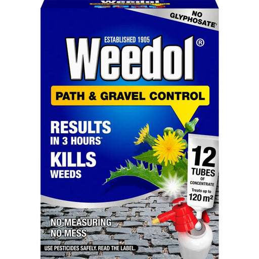 Weedol Path & Gravel Control 12 Tube Concentrate