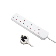 Securlec 4 Gang Extension Lead 1m 13 Amp